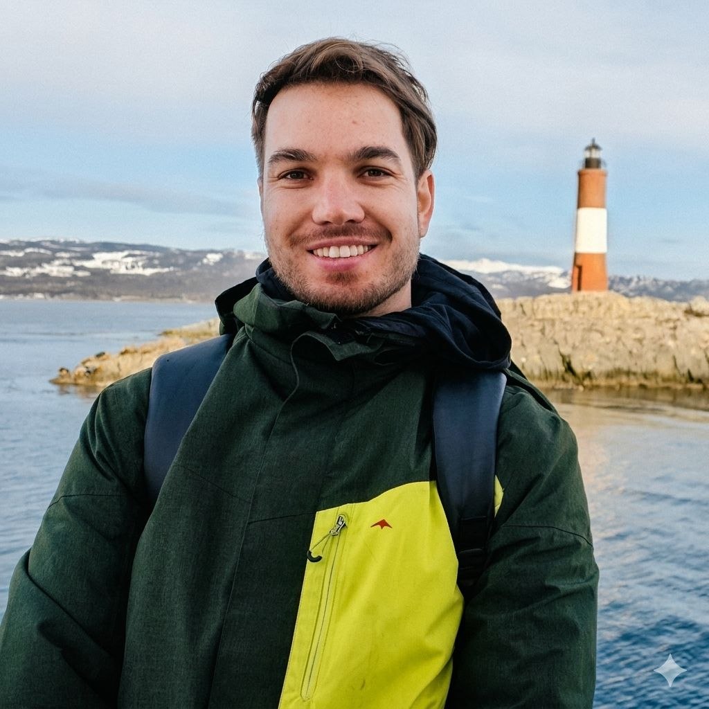 Pedro Simon, software engineer, smiling in a professional headshot